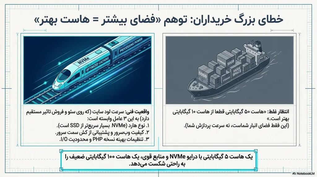 بررسی منابع برای خرید هاست مناسب