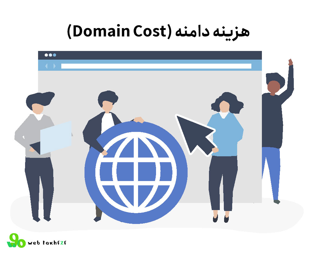 بررسی هزینه ساخت سایت: هزینه دامنه (Domain Cost)