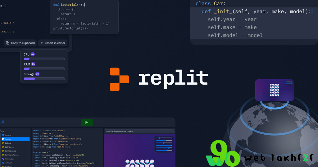 بهترین سایتهای آموزش برنامه نویسی Replit