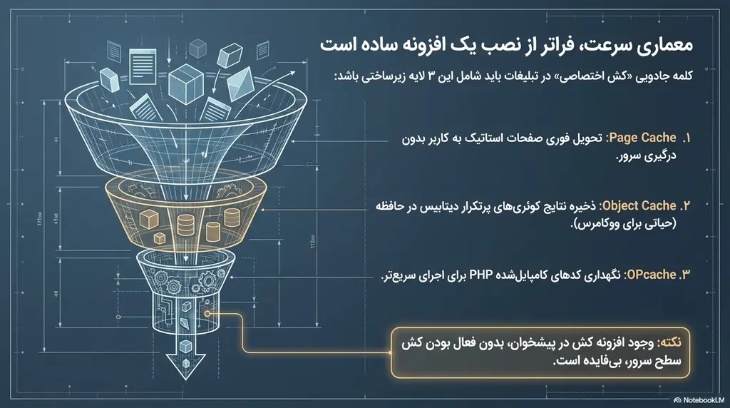 معماری سرعت هاست وردپرس معماری سرعت و کش در هاست وردپرس و لینوکس